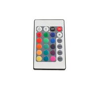 Silver Electronics Contrôleur RGB avec télécommande pour bande LED, blanc