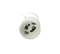 Silver Electronics Douille GU10 3 x 1,5 x 2,7 cm Blanc