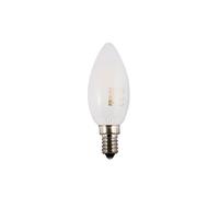 Silver Electronics Filament LED 3000 K E14, 3 W, Blanc, 3 X 3.5 X 9.7 cm