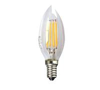 Silver Electronics LED Filament Bougie E14, 4 W efficacité énergétique