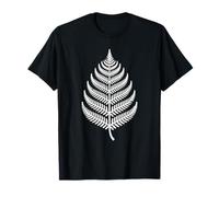 Silver Fern Leaf Nouvelle-Zélande Rugby Kiwi Land Aotearoa NZ T-Shirt