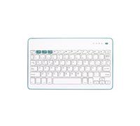 Silver HT 111936640199 Wireless Keyboard White/Blue