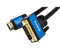 Silver HT Cable HDMI V1.4 A DVI24+1 M-HDMI A M 1.5M 93015