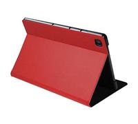 Silver HT - Coque Samsung Tab A7 2020 (T500 / 505) 10.4" avec Fonction de Support et avec Fonction d'arrêt Automatique Automatique de l'écran. Rouge