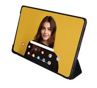Silver HT - Étui magnétique pour Tablette Samsung Galaxy Tab A9+ (SM-X210 SM-X215 LTE SM-X216 5G) avec Fonction Support, Noir