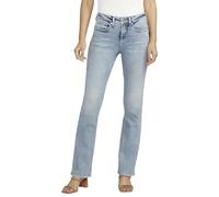 Silver Jeans Co. Suki Jean Bootcut Taille mi-Haute pour Femme, Indigo, 33 W/32 L