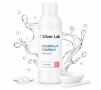 Silver Lab® Huile de paraffine 1L - Paraffine liquide de qualité pharmaceutique pour cosmétiques