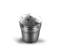 (Silver)Led Light Car Ashtray Creative Car Ashtray For Dodge Journey Caliber Charger Caravan Ram 1500 Stratus Laser Custom Logo Ashtray - Car Ashtray