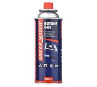 SILVER MATCH Cartouche de Gaz Butane 220G, Compatible CP250, Réchauds et Chalumeaux, Certifications Normes Européennes, Cartouche à Valve Refermable, 41673533