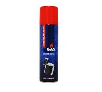 Silver Match Recharge de Gaz 250 ML pour Briquet et Chalumeau de Cuisine, Gaz Butane Premium Pur, 5 Adaptateurs, Compatible Briquet Classique, Tempête, Chalumeau, Allume-Tout, 40673067