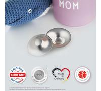 Silver Nursing CupsMade In GermanyRelief For Sore NipplesPromotes Wet HealingNipple Guard (2 Pieces)