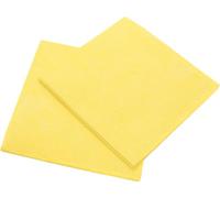 Silver Panni en synthétique Tissu Jaune 2 Pièces Nettoyage Car Wash