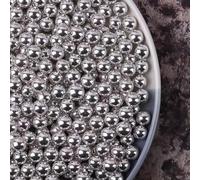Silver Pearl DIY Cake Baking Sprinkles Silver Love Wedding Cake Decoration-10mm Silver Beads,1kg
