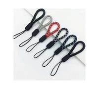 (Silver)Phone Strap Anti-lost Adjustable Non-fading Long and Short Mobile Phone Hand Strap for Access Card