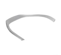 Silver Plastic Steering Wheel Cover Frame for pour bmw 3 Series 2013-2019(Silver)