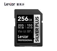 ( SILVER Plus-256GB) Lexar carte SD classe 10 V10 V30 V60 V90 U3 UHS-II 32GB 64GB 128GB 256GB 512GB SDHC SDXC haute vitesse 4K 8K carte mémoire pour appareil photo