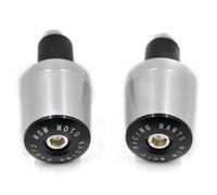 Silver Poignées Universelles Pour Guidon De Moto, 7/8 Pouces, Bouchons Anti-Vibrations, 8 Couleurs Au Choix, Livraison Gratuite ""Nipseyteko