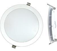 Silver Sanz Panneau LED à encastrer Downlight plat 18 W 4000 K 1450 lm blanc