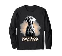 Silver Soul Loyal Heart | Chien de Weimar élégant Manche Longue