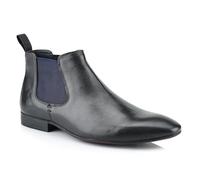 Silver Street London Homme Carnaby Bottine Chelsea, Noir, 42 EU
