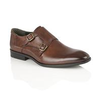 Silver Street London Homme Bourne Mocassin Sangles, Marron, 46.5 EU