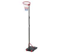 Silver Valley Pro Court Cerceau de Netball sur Pied réglable en Hauteur et Poteau Officiel