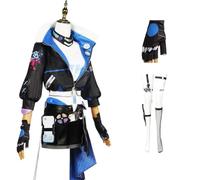 Silver Wolf Cosplay Costume Outfit - [Honkai: Star Rail] [Inclus vêtements, accessoires, accessoires, perruques] --Anime Jeu de rôle Costume Photographie Manga Exposition Fan Activité Cosplay Concours