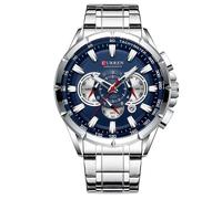 (silver2)Montre Curren 8363