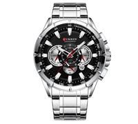 (silver3)Montre Curren 8363