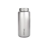 SILVERANT Bouteille d'eau en titane - Grande capacité (1200 ml - Large ouverture)