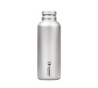 SILVERANT Bouteille d'eau en titane - Grande capacité (bouteille de 1200 ml + tasse)