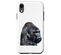Silverback Gorilla Silver Back Primate Ape Coque pour iPhone XR