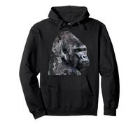 Silverback Gorilla Silver Back Primate Ape Sweat à Capuche