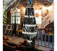 SilverChry Cadavre suspendu pour Halloween, accessoires de fausses cadavres d'Halloween, accessoires de photographie, décoration de jardin, maison hantée d'Halloween, sac de jardin