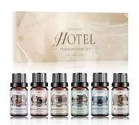 SilverChry Kit Huiles Essentielles,6X10ml,Parfum de Qualité Supérieure, Convient aux Diffuseurs et Peut Également Être Utilisé pour Fabriquer des Bougies Parfumées et des Savons Artisanaux