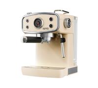 SILVERCREST® Machine à expresso Retro 1973, crème