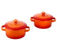 SILVERCREST® Mini-cocottes, 2 pièces (orange)
