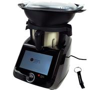 SILVERCREST® Monsieur Cuisine Smart SKMS 1200 B2 Noir + Porte-clés HEADNMORE® en bundle HEADNMORE