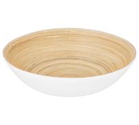 SILVERCREST® Saladier ou Coupelles en bambou (Grand bol blanc)