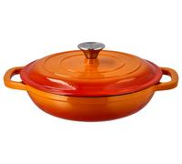 SILVERCREST® Sauteuse en fonte Premium, 26 cm (orange)