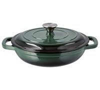 SILVERCREST® Sauteuse en fonte Premium, 26 cm (vert)
