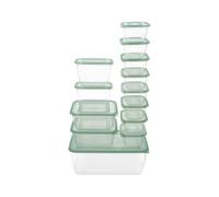 SILVERCREST® Set de 13 boîtes de conservation (vert menthe)