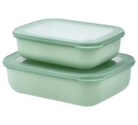SILVERCREST® Set de 2 boîtes de conservation (Fenêtre rectangulaire)