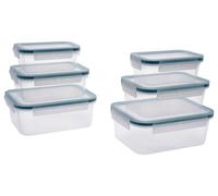 SILVERCREST® Set de 6 boîtes de conservation (rectangulaire)