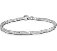 SilverDream 19cm bracelet en argent design argent mat femmes bijoux de bras D2SDA427