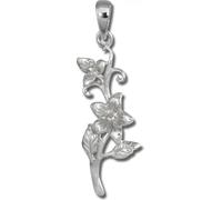 SilverDream Bijoux Femme Pendentif Fleur Jasmin non allergène 925 Argent SDH460J