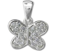 SilverDream Bijoux Femme Pendentif Papillon scintillant 925 Argent SDH8000W