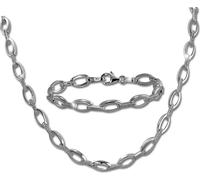 SilverDream Collier Bracelet Femme Argent Sterling Zirconia Ensemble de bijoux D2SDS449W