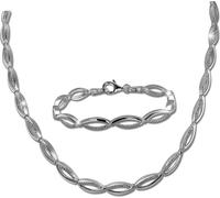 SilverDream Collier Bracelet Femme Argent Sterling Zirconia Ensemble de bijoux D2SDS460W
