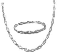 SilverDream Collier Bracelet Femmes Outline Ensemble de bijoux en argent sterling D2SDS456J